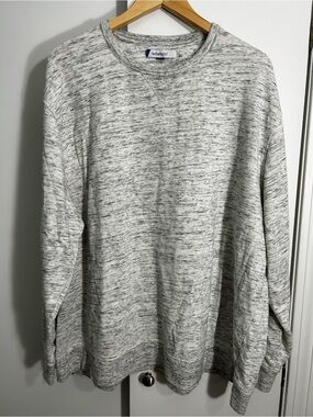 Men’s/Unisex 3X Artefact Brand Heather Gray Crewneck Sweatshirt